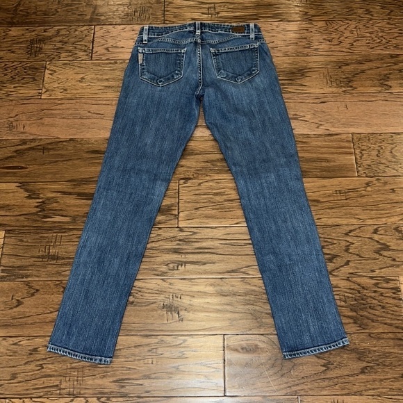 Paige Skyline Ankle Peg Skinny Mid Rise Size 25 - Picture 2 of 16
